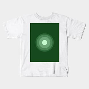 green circle Kids T-Shirt